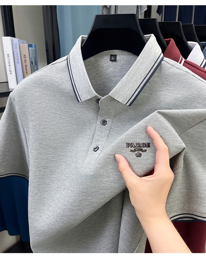 เสื้อโปโลชาย 100% ผ้าฝ้ายปิเก้ - Polo Shirt Pique บทวิจารณ์และราคา