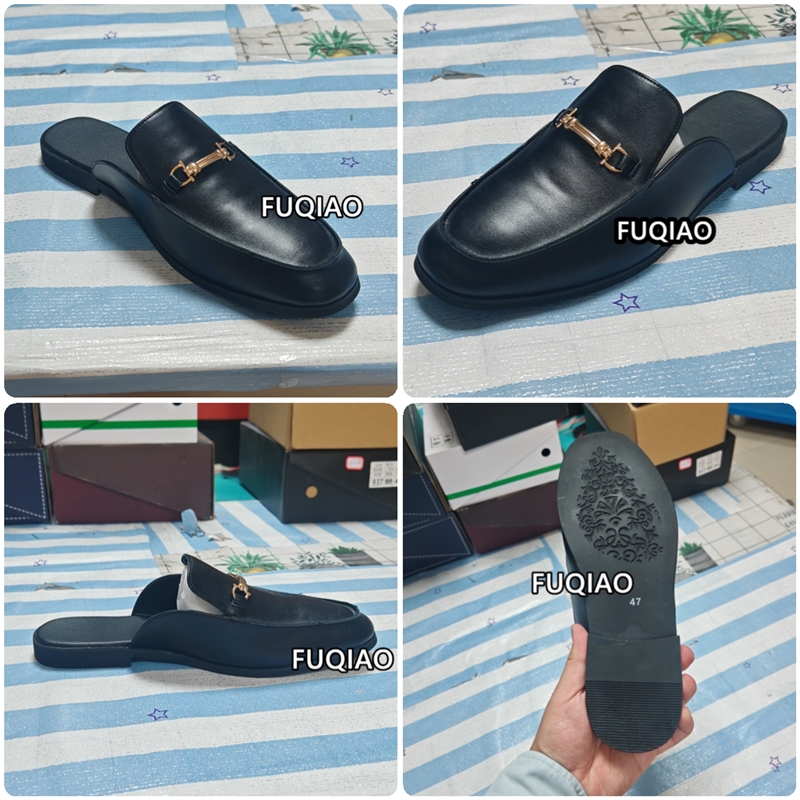 รองเท้าลำลองแบบสวมสำหรับผู้ชาย - Flip Flop Leather Men บทวิจารณ์และราคา