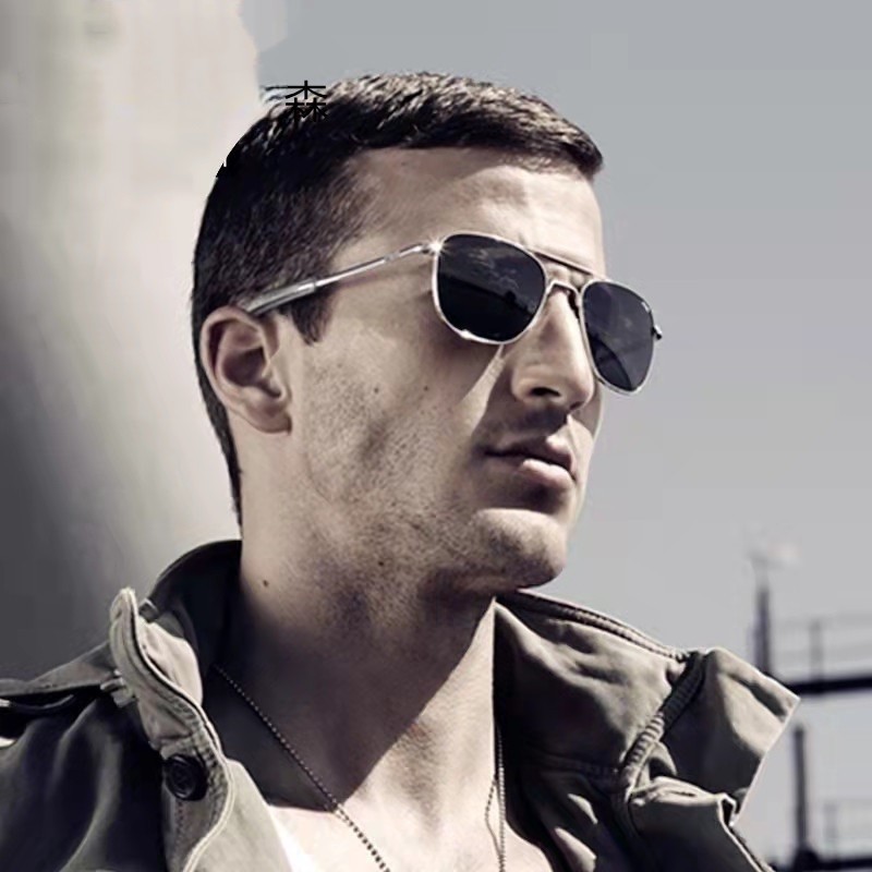Retro แว่นตากันแดดกรอบโลหะ Pol - Sunglasses Aviator Polarized บทวิจารณ์และราคา
