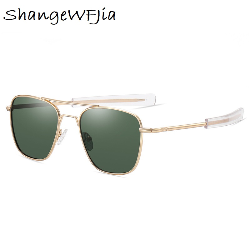 Retro แว่นตากันแดดกรอบโลหะ Pol - Sunglasses Aviator Polarized บทวิจารณ์และราคา