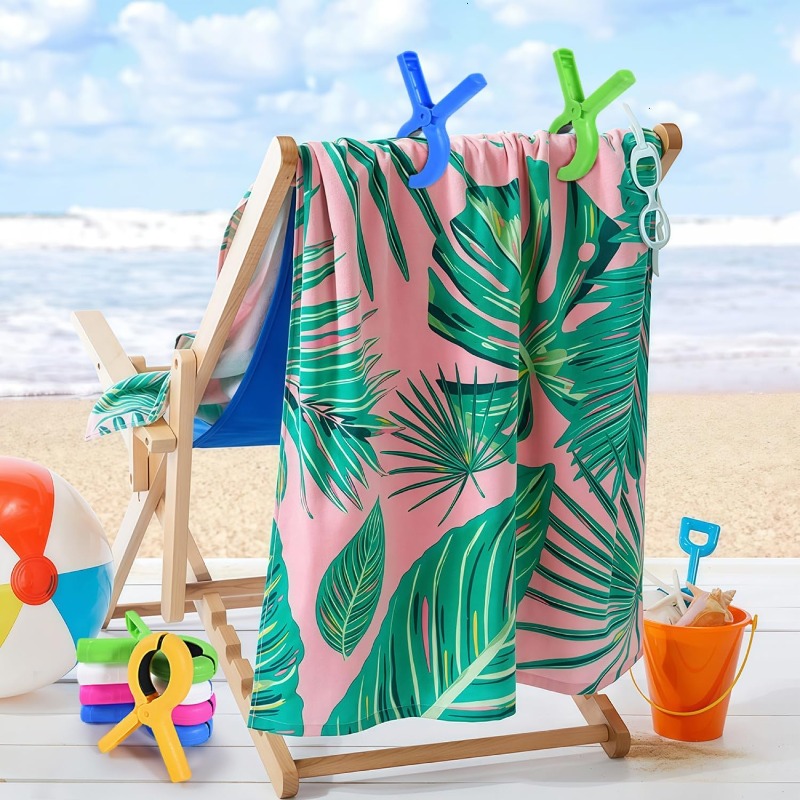 ที่หนีบผ้าพลาสติกขนาดใหญ่ ทนลม - Beach Towel Large บทวิจารณ์และราคา